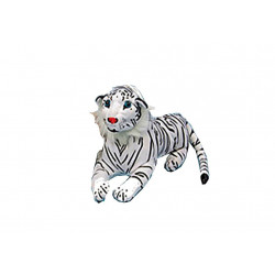 PELUCHE TIGRE BLANC 22 CM