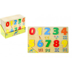 PUZZLE CHIFFRES EN BOIS