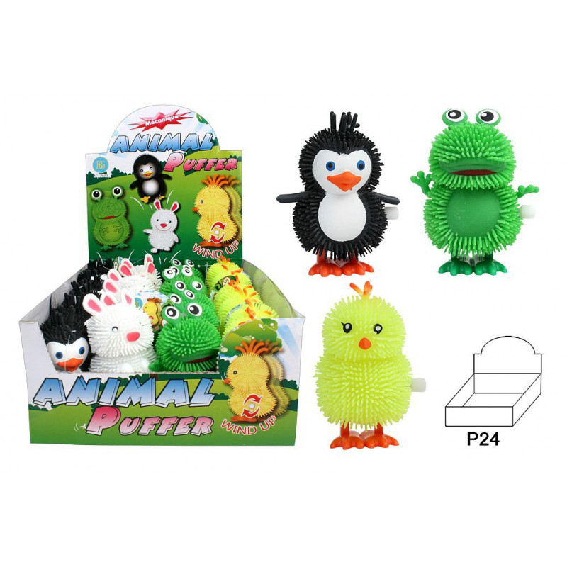 ANIMAUX PUFFER A CLE 