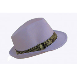 CHAPEAU MAFIOSO BLANC