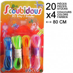 CARTE DE SCOUBIDOUS ET PENDENTIFS TETINE