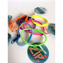 BRACELET ZIP FLUO