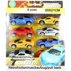 COFFRET DE 8 VOITURES