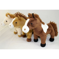 PELUCHE CHEVAL - 25 CM