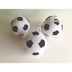 PELUCHE BALLON DE FOOT - DIAM 12 cm