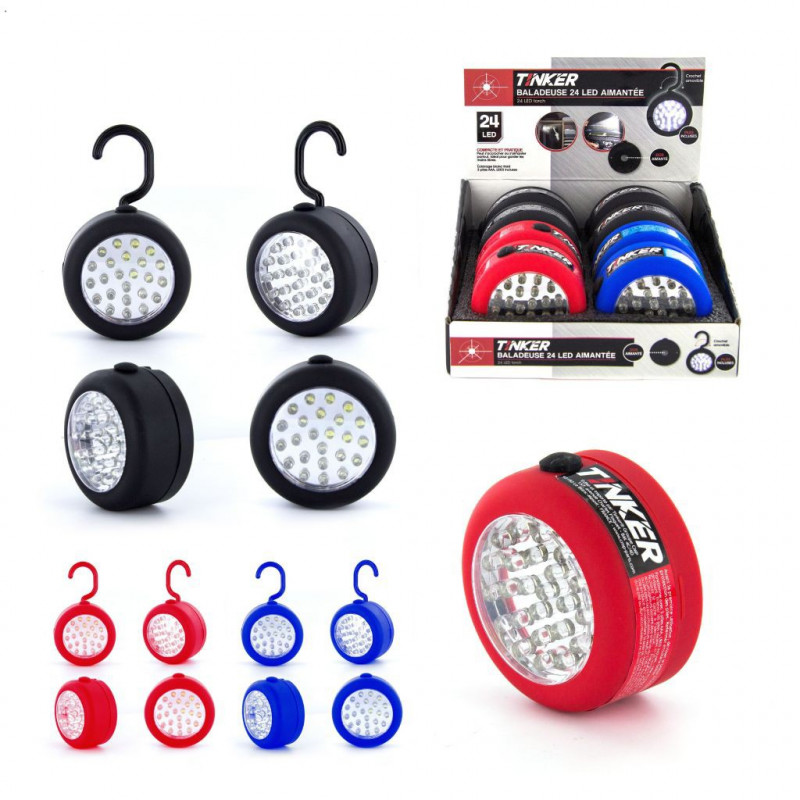 BALADEUSE AIMANTEE 24 LEDS