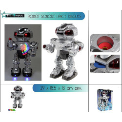 ROBOT JUSTICIER SON ET LUMIERE