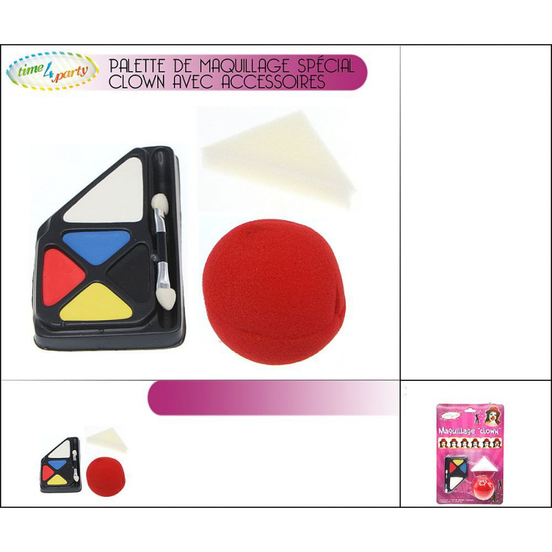 PALETTE DE MAQUILLAGE CLOWN