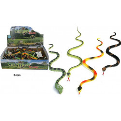 SERPENT PLASTIQUE 34 CM