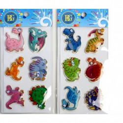 STICKER DINOSAURES POUR CAHIER D'ECOLE