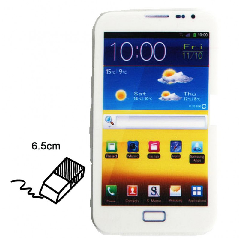 PETITE GOMME FORME TELEPHONE 6.5 CM