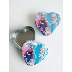 BOITE BIJOUX FORME COEUR FROZEN 11X10CM