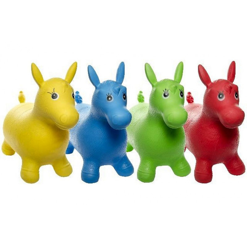 CHEVAL SAUTEUR 46CM GONFLABLE