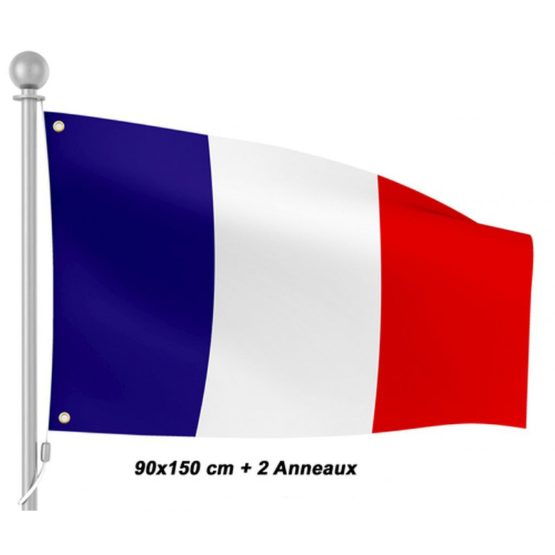 DRAPEAU FRANCE 90X150 CM