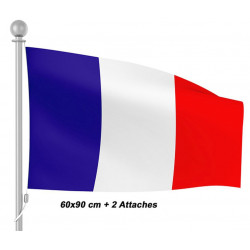 DRAPEAU FRANCE 60X90 CM