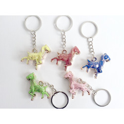 PORTE-CLES METAL CHEVAL 4.5 CM