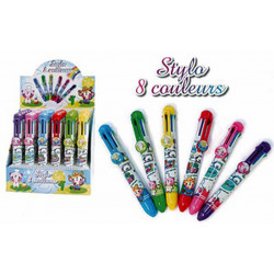 STYLO 8 COULEURS