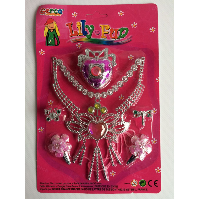PARURE DE BIJOUX 18 X 27 CM
