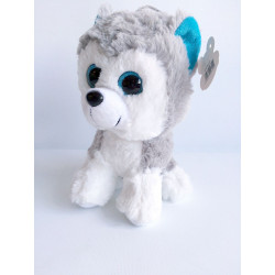 PELUCHE HUSKY 20CM