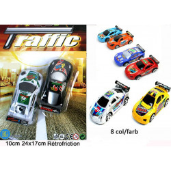 2 VOITURES SPORT 10 CM