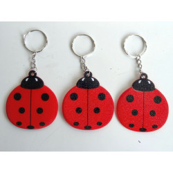PORTE CLES COCCINELLE 