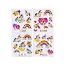 STICKERS BRILLANTS LICORNE
