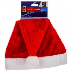 BONNET DE NOEL PELUCHE