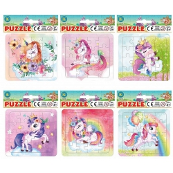 PUZZLE 16 PIECES LICORNE...