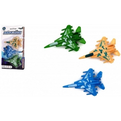 PANOPLIE 3 AVIONS DE CHASSE RETROFRICTION 10 CM