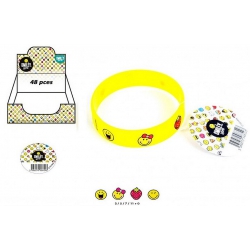 BRACELET SILICONE SMILEY