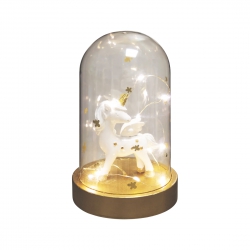 LAMPE CLOCHE LICORNE