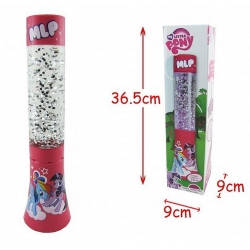 LAMPE PAILLETTE H 33 CM