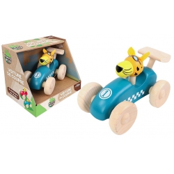VOITURE DE SPORT BOIS 14 CM
