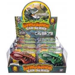 LANCE-VOITURE TETE DE DINOSAURE 14 CM