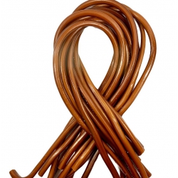CABLES LISSES REGLISSE AMERICAIN 70 CM COLA MARQUE FINI