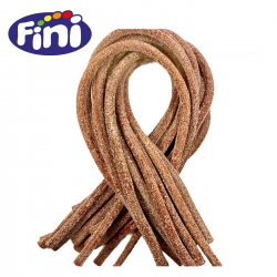 CABLES REGLISSE AMERICAIN ACIDES COLA 70 CM MARQUE FINI