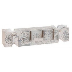 COFFRET CRACKERS 3 BOUGIES