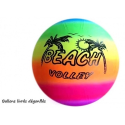 BALLON PVC VOLLEY 23 CM SOUS FILET DEGONFLE