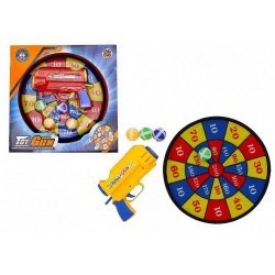 COFFRET PISTOLET 18 CM CIBLE VELCRO