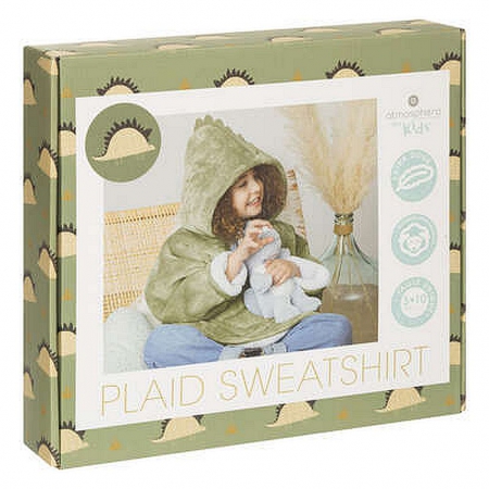 PLAID ENFANT SWEAT DINOSAURE