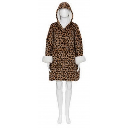 PLAID SWEAT LEOPARD ADULTE