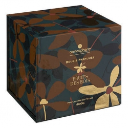 BOUGIE PARFUMEE COUVERCLE BOIS 400 GR