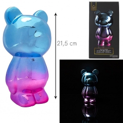 CRAZY ELECTROPLATE HAUTEUR 21.5 CM