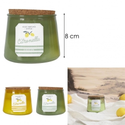 BOUGIE PARFUMEE POT BAIN DE SOLEIL HAUTEUR 8 CM