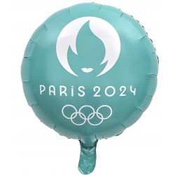 BALLON ALUMINIUM MASCOTTE SPORT GM 45 CM JO PARIS 2024