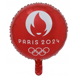 BALLON ALUMINIUM JO PARIS 2024 MASCOTTE GM 45 CM
