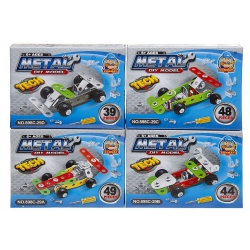 VOITURES DE COURSE METAL A MONTER