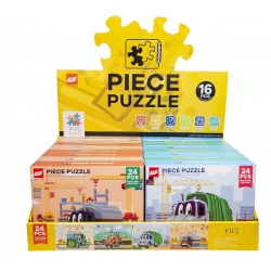 PUZZLE 24 PCS VEHICULES