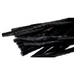 CABLE 70 CM FOURRE REGLISSE TORSADE FINI