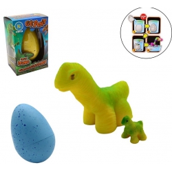 OEUF GROSSISSANT DINOSAURE GEANT 11,5 CM